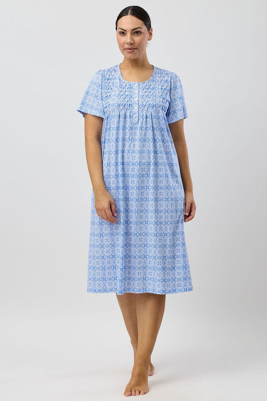 BAROQUE NIGHTIE INDIGO - SK310B5