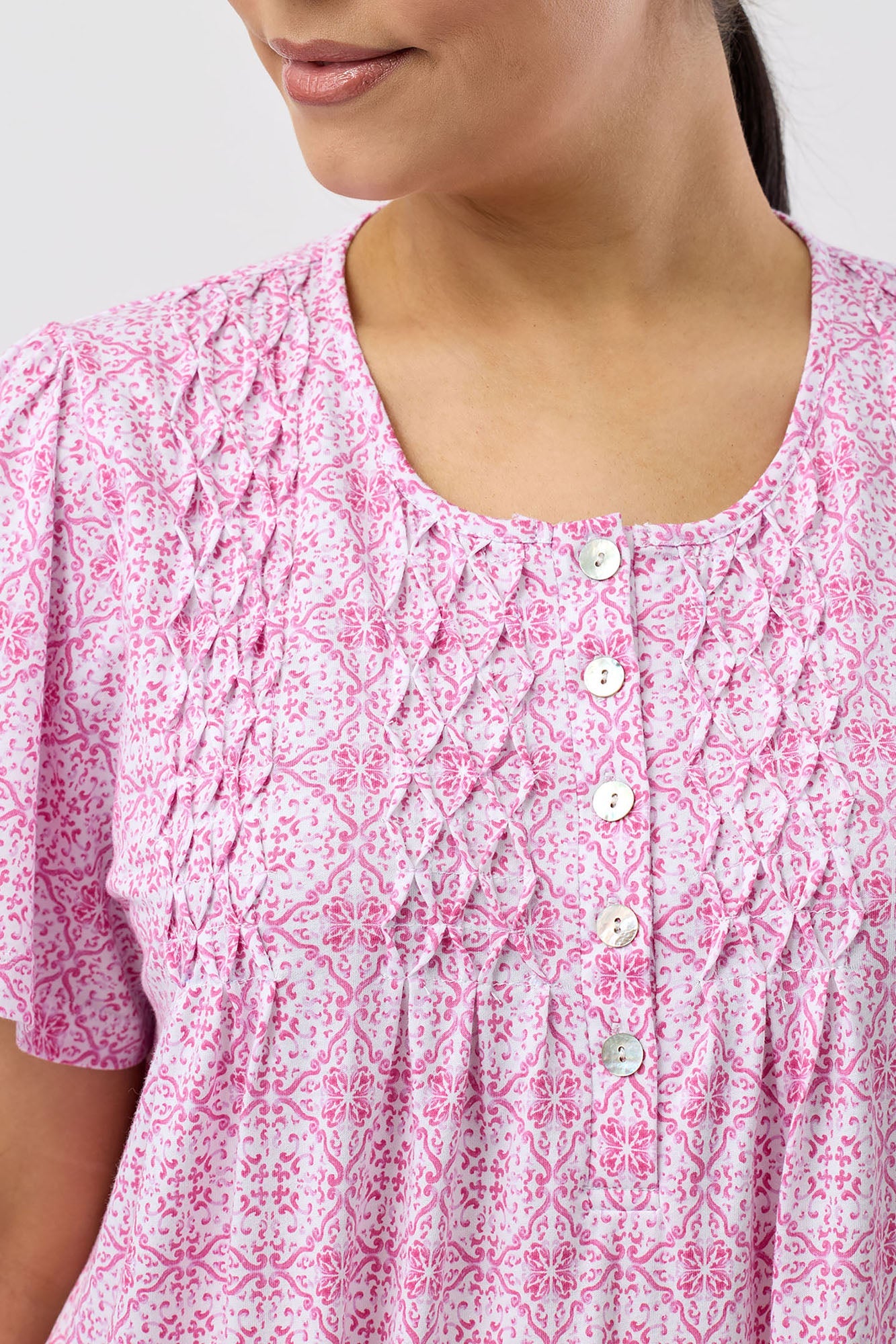 BAROQUE NIGHTIE ROSE - SK310B5