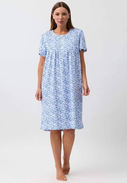 CAMELLIA NIGHTIE BLUE - SK310C6