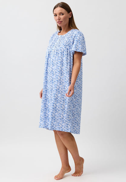 CAMELLIA NIGHTIE BLUE - SK310C6
