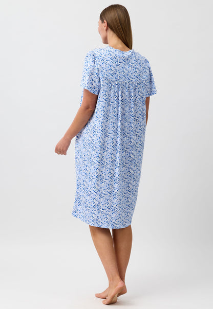 CAMELLIA NIGHTIE BLUE - SK310C6