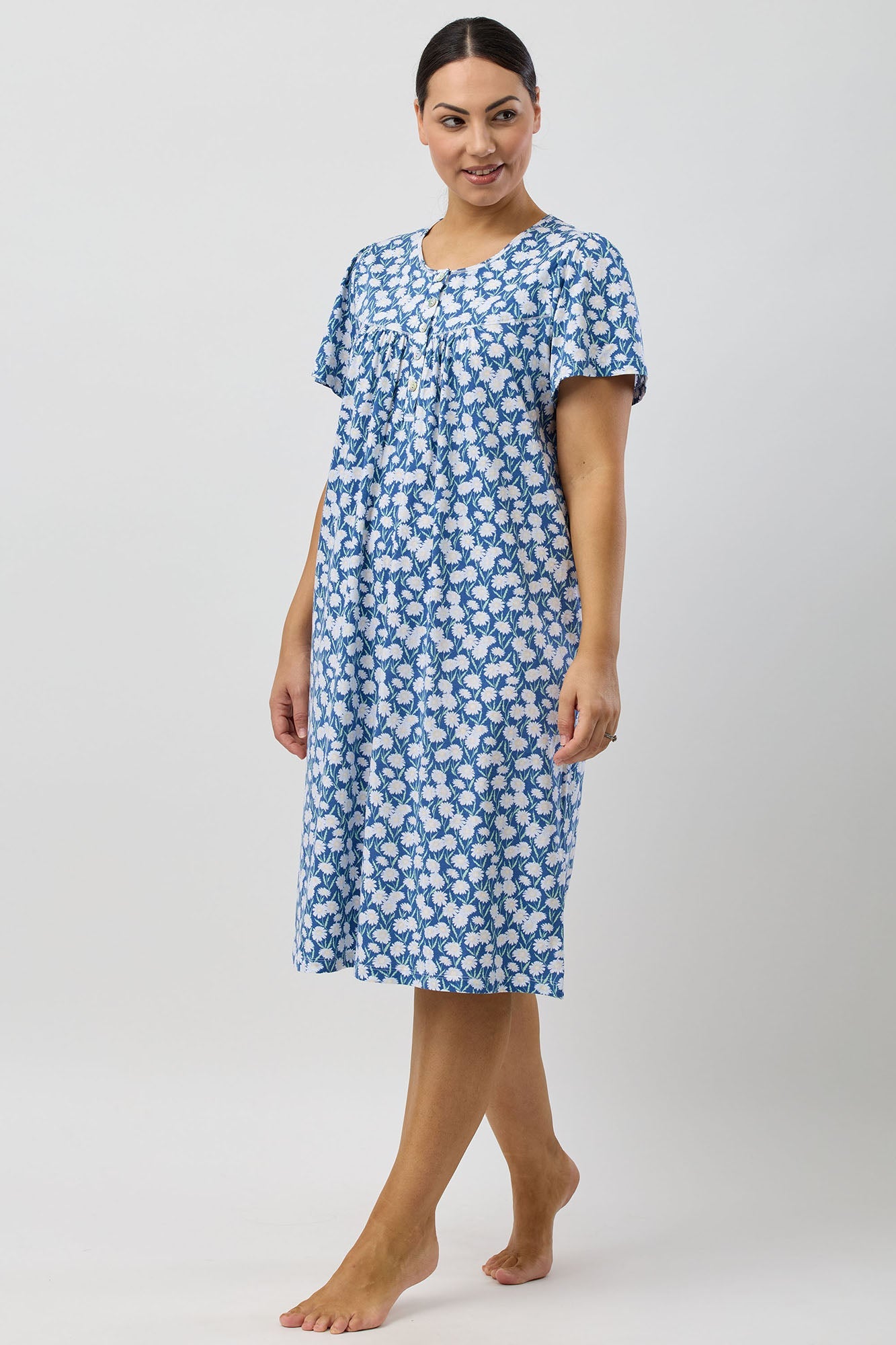 DAISIES NIGHTIE DENIM - SK318D5