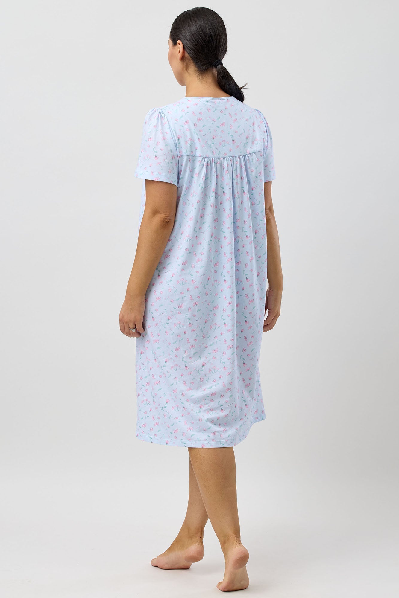 PEONY NIGHTIE BLUE - SK318P5