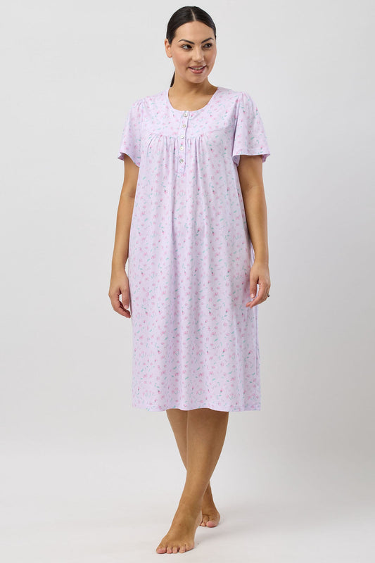 PEONY NIGHTIE PINK - SK318P5