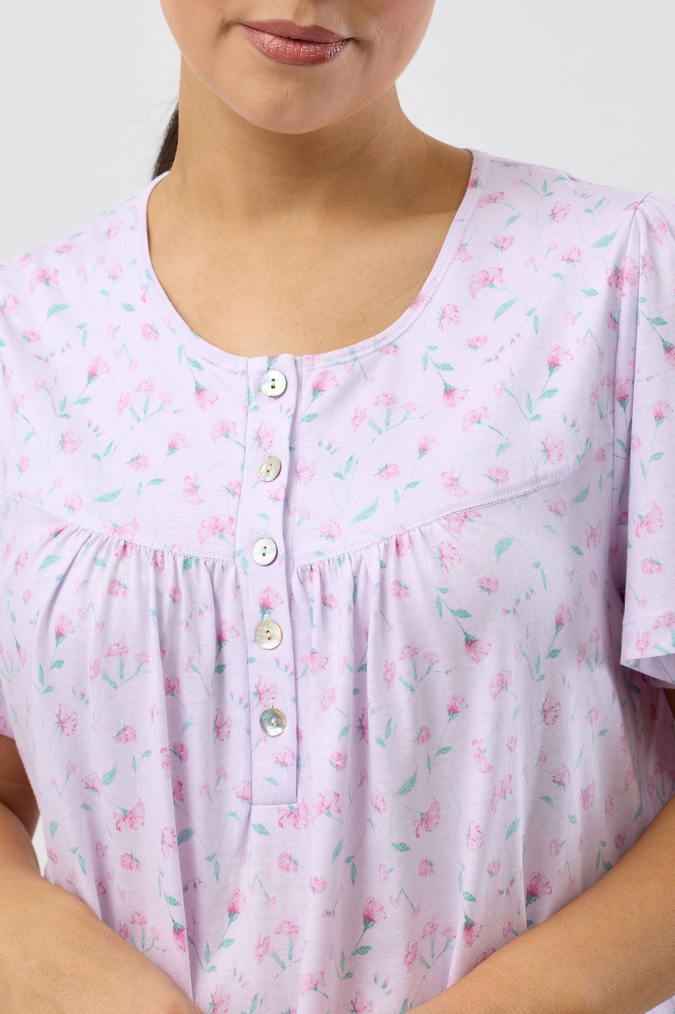 PEONY NIGHTIE PINK - SK318P5