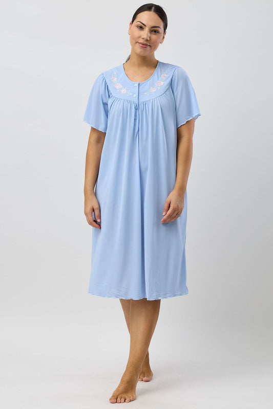 TRILOBAL NIGHTIE CORNFLOWER - SK325T5