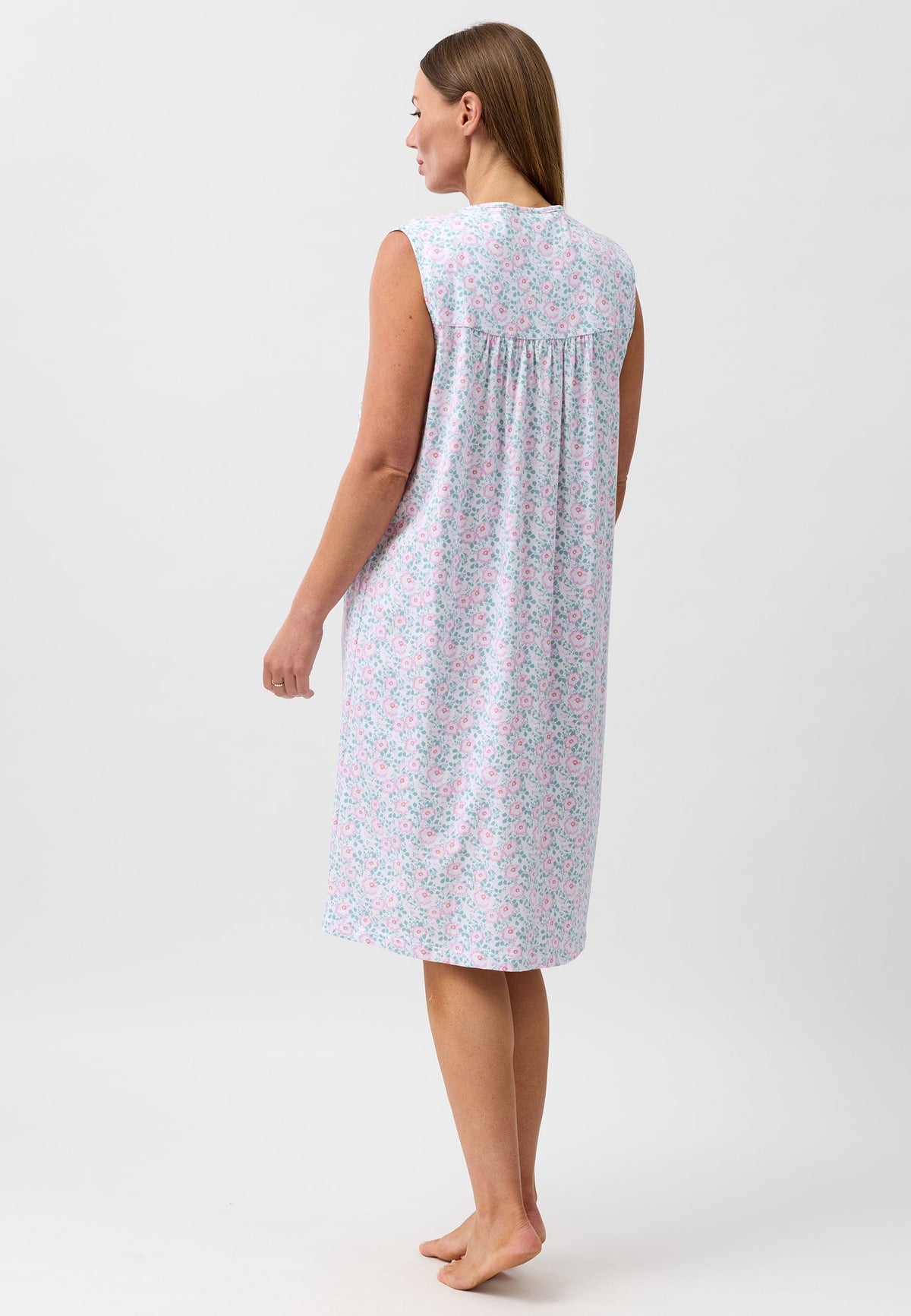 CAMELLIA SLEEVELESS NIGHTIE PINK - SK411C6