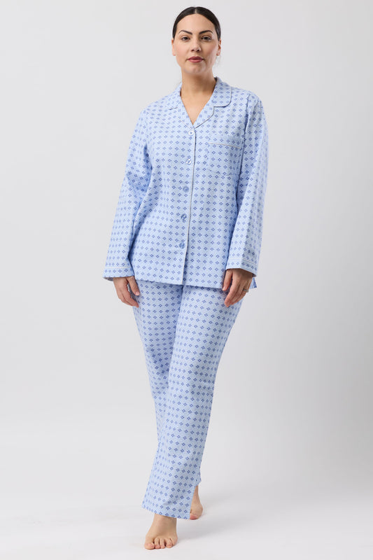 FLEUR DE LYS PJ SET BLUE - SK500F6