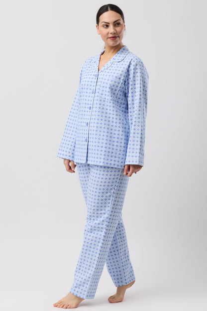 FLEUR DE LYS PJ SET BLUE - SK500F6