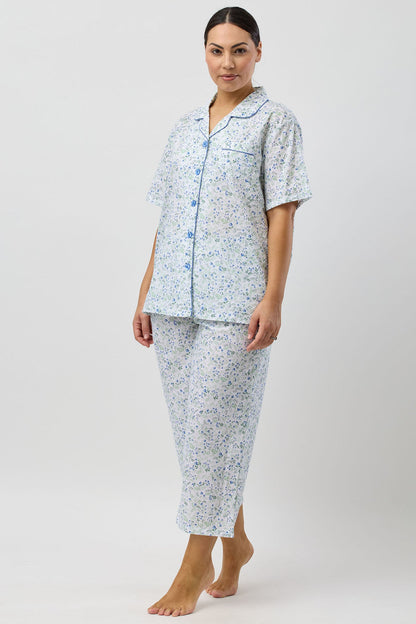 PANSIES 7/8 PJ SET BLUE - SK500P5