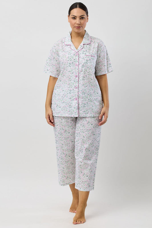 PANSIES 7/8 PJ SET PINK - SK500P5