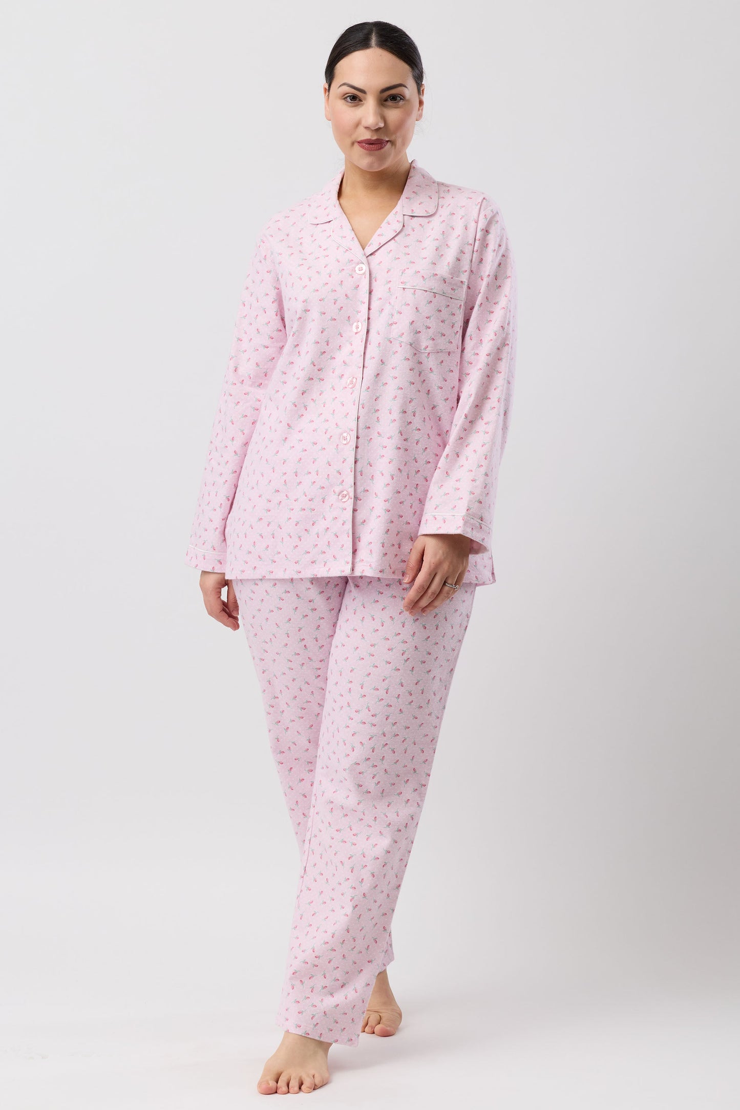 ROSE SPOT PJ SET PINK - SK500R6