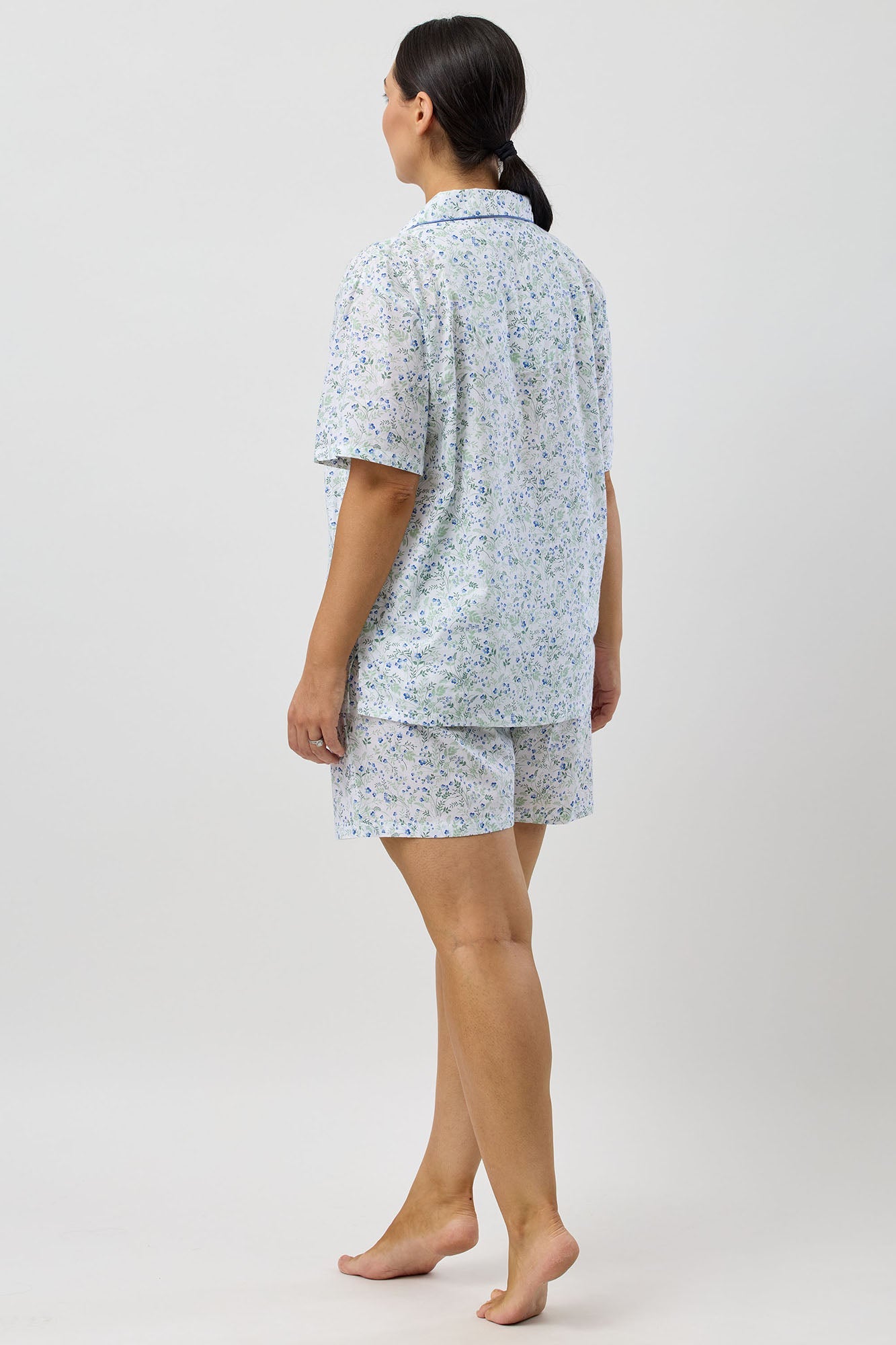PANSIES SHORT PJ SET BLUE - SK506P5