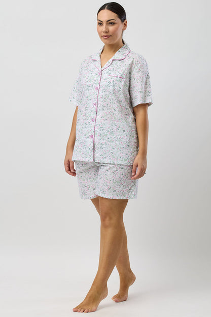 PANSIES SHORT PJ SET PINK - SK506P5