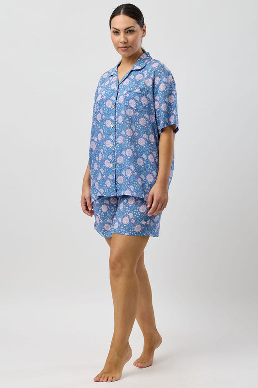 BOHO SHORT PJ SET DENIM - SK511B5