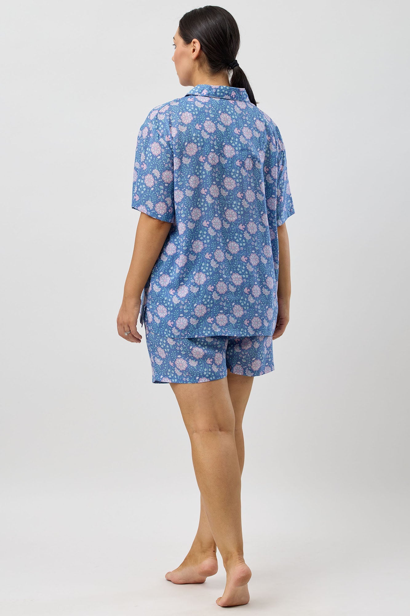 BOHO SHORT PJ SET DENIM - SK511B5