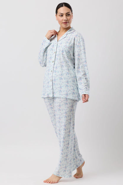 CHERRY BLOSSOM PJ SET MINT - SK515C6