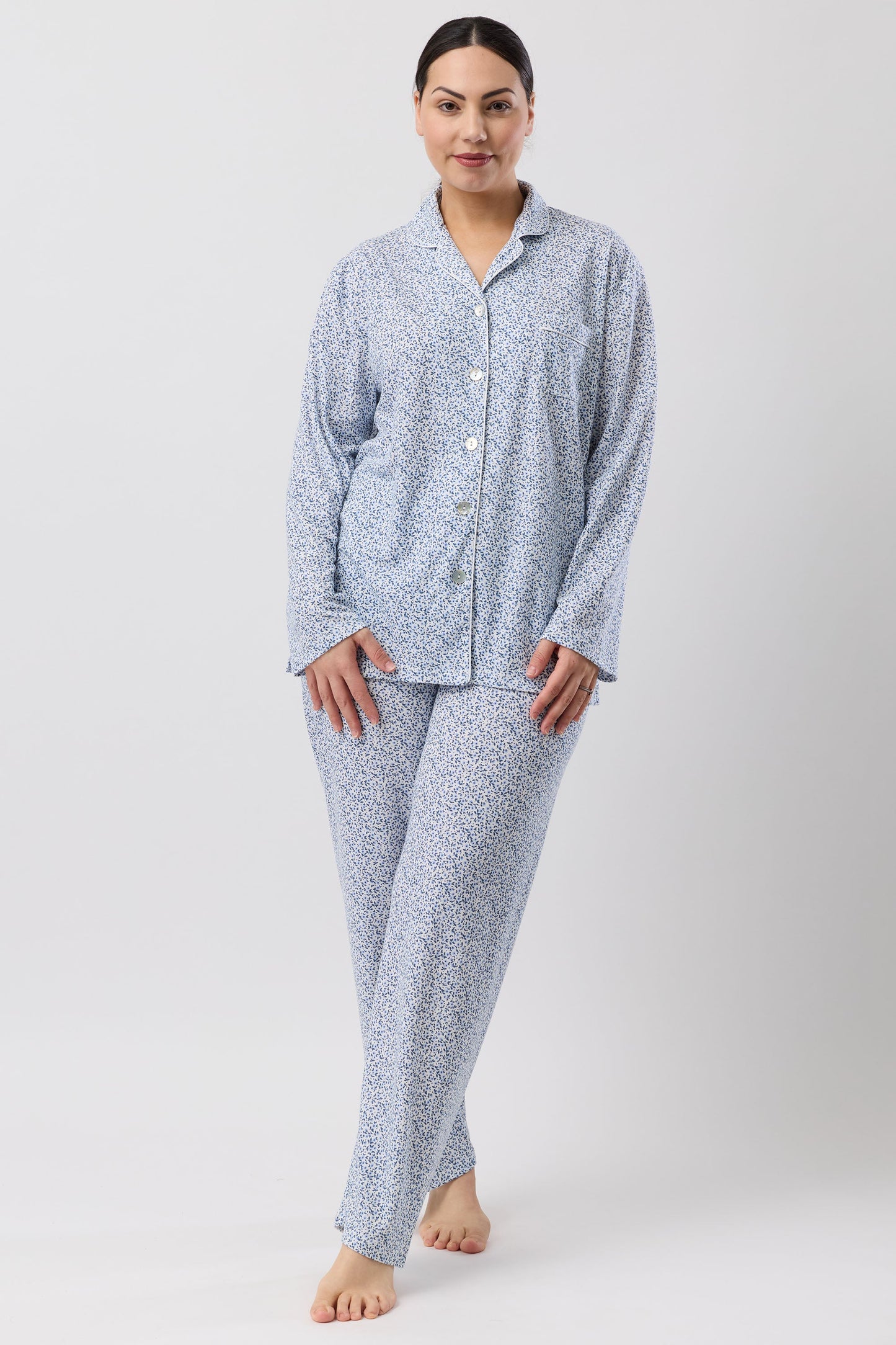 DITSY PJ SET DENIM - SK515D6
