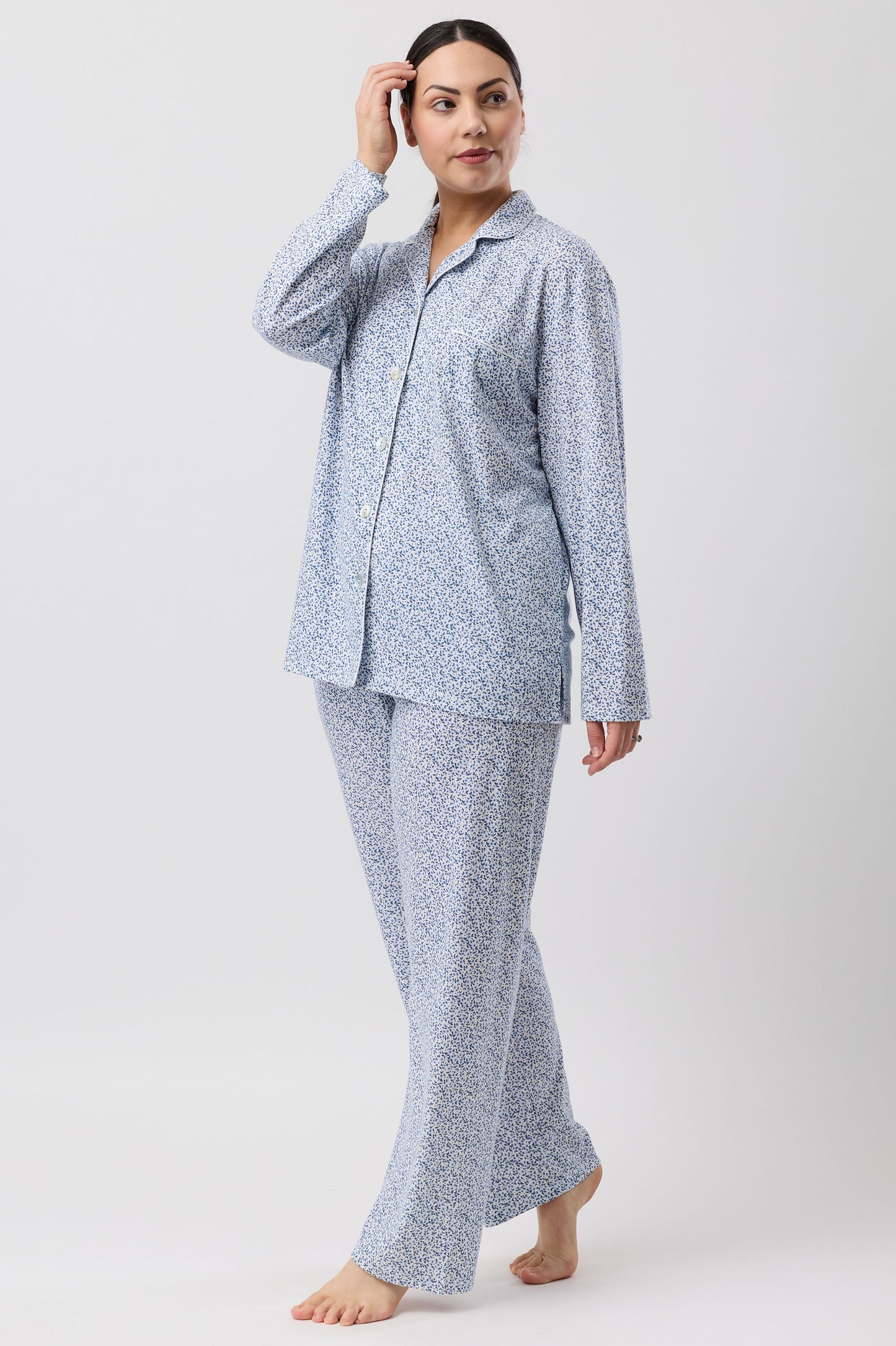DITSY PJ SET DENIM - SK515D6