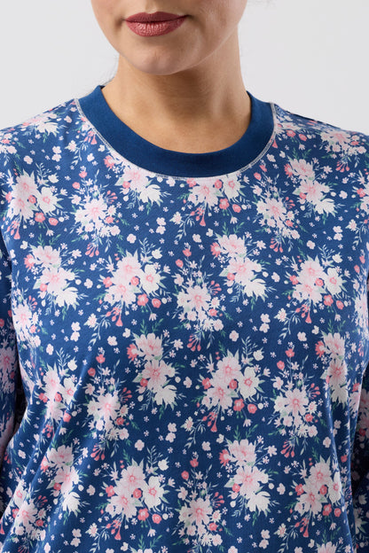 BOUQUET SKI PJ SET NAVY - SK516B6