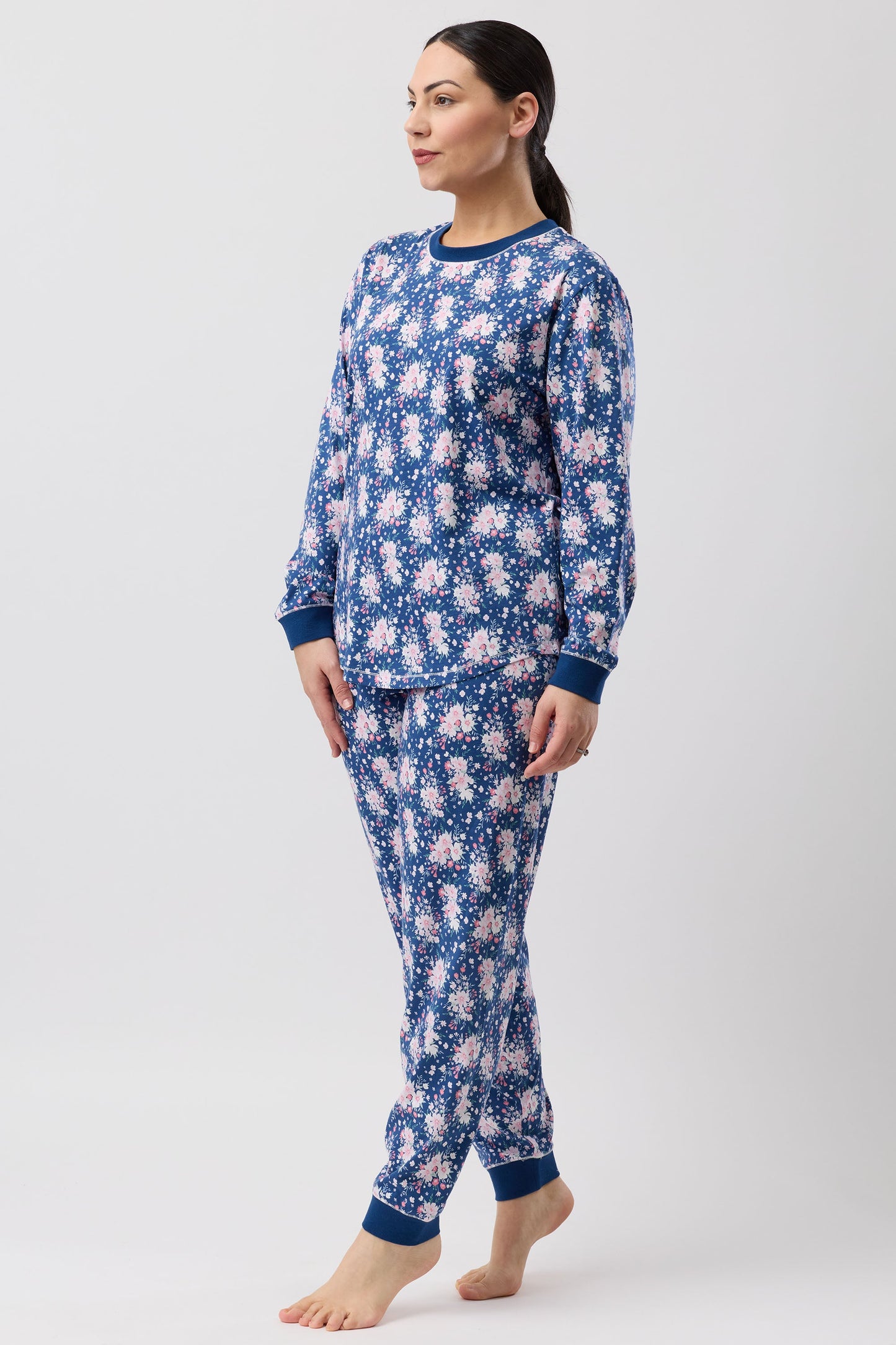BOUQUET SKI PJ SET NAVY - SK516B6