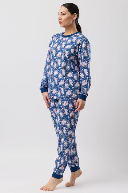 BOUQUET SKI PJ SET NAVY - SK516B6