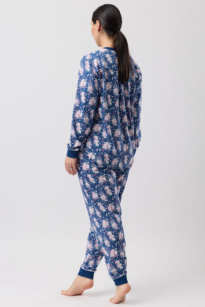 BOUQUET SKI PJ SET NAVY - SK516B6