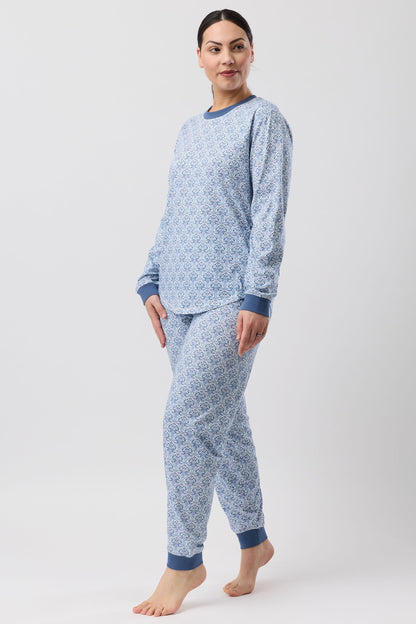ORIENTAL SKI PJ SET TEAL - SK516O6