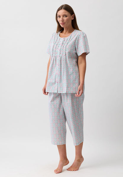 PRIMROSE 3/4 PJ SET CORAL - SK529P6