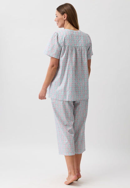 PRIMROSE 3/4 PJ SET CORAL - SK529P6