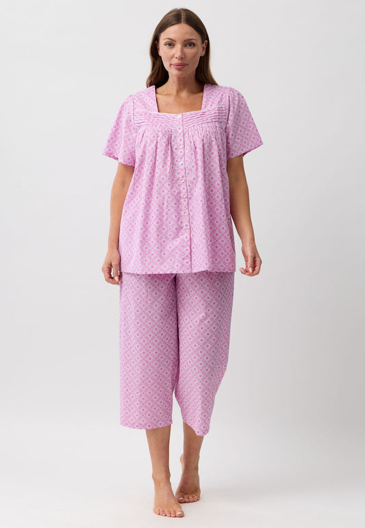 MOROCCO 3/4 PJ SET PINK - SK530M6