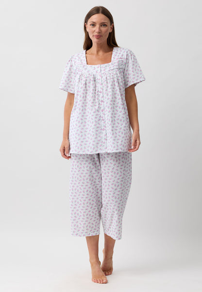 ROSEBUD 3/4 PJ SET PINK - SK530R6