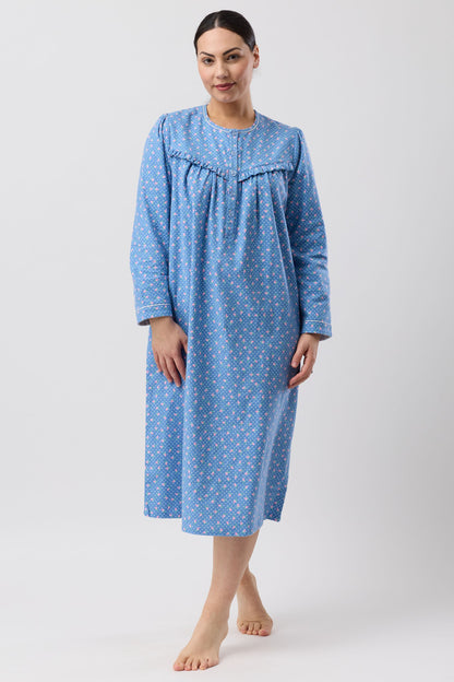 ROSE SPOT NIGHTIE DENIM - SK625R6
