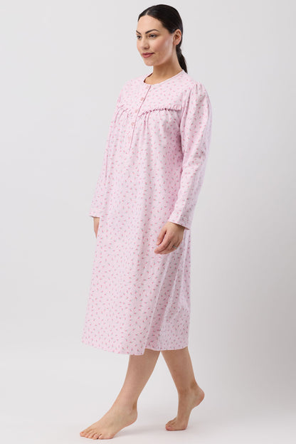 ROSE SPOT NIGHTIE PINK - SK625R6