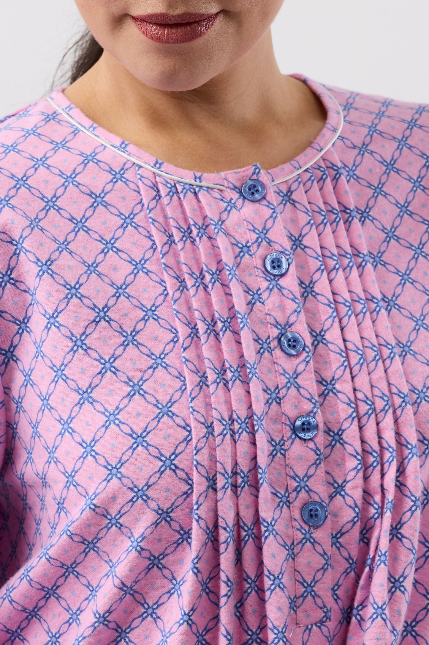 LATTICE NIGHTIE PINK - SK628L6