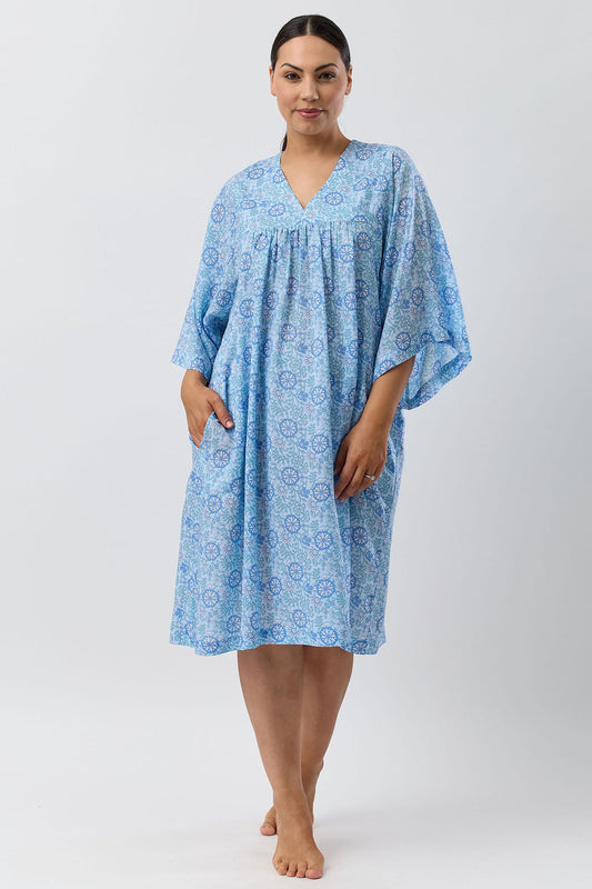 BOHO SLEEP KAFTAN SKY - SK705B5
