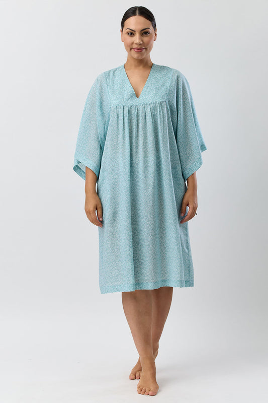 FOLIAGE SLEEP KAFTAN JADE - SK705F5