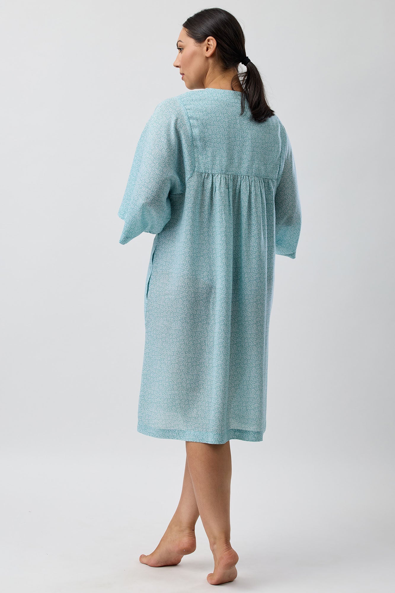 FOLIAGE SLEEP KAFTAN JADE - SK705F5