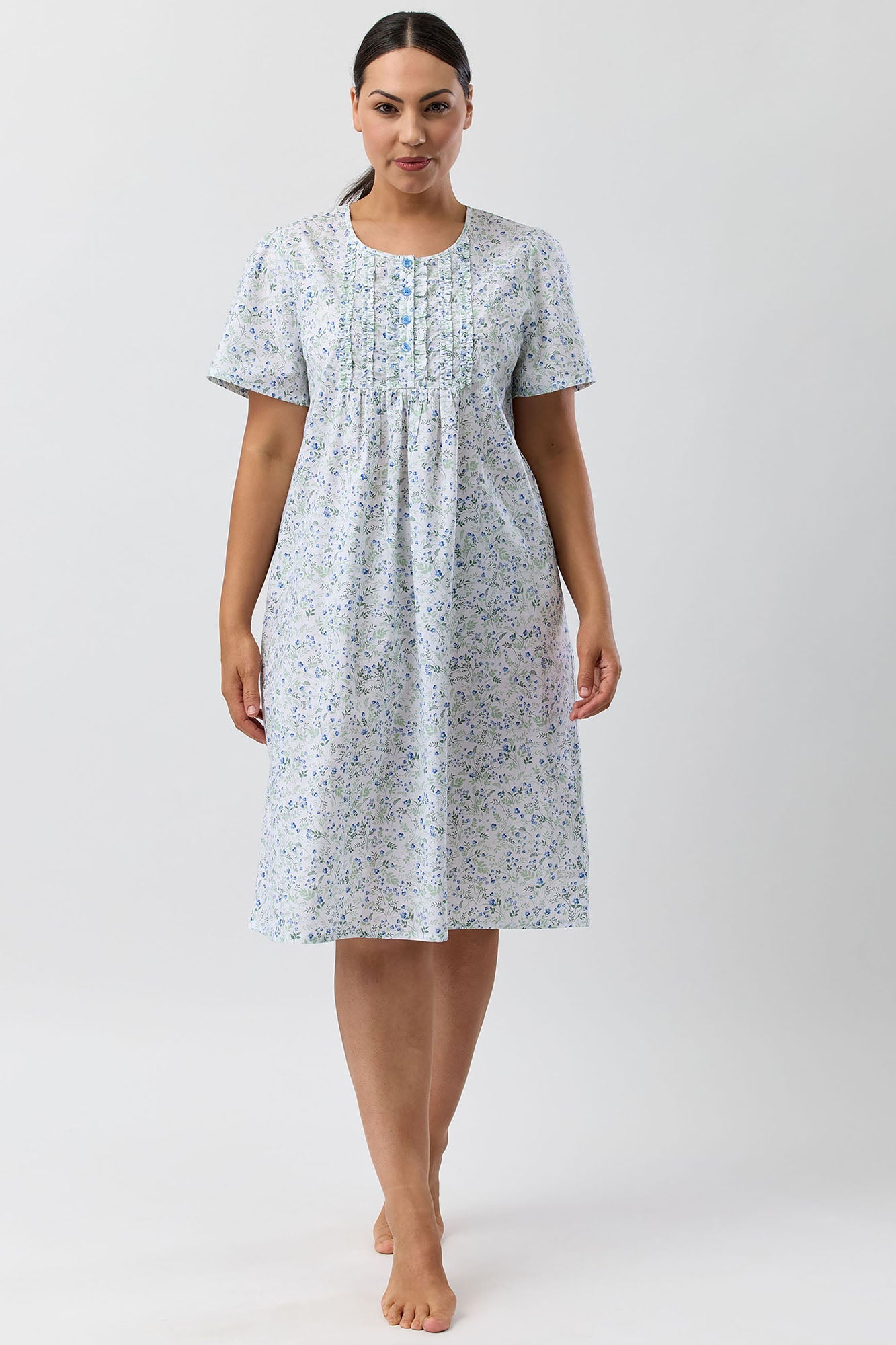 PANSIES NIGHTIE BLUE - SK707P5