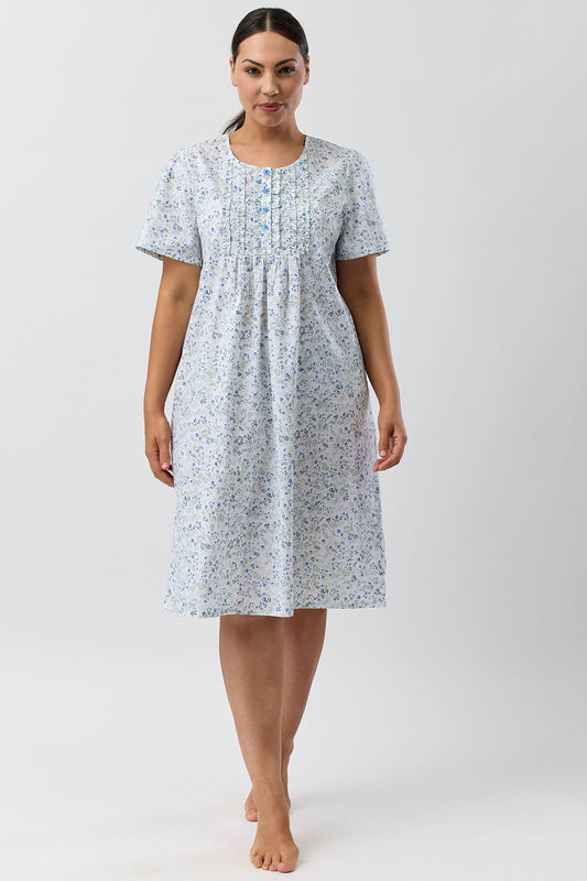 PANSIES NIGHTIE BLUE - SK707P5