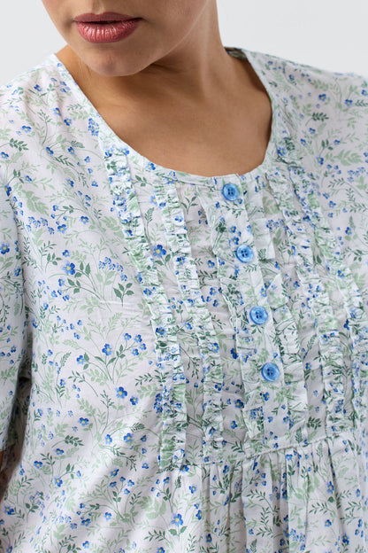 PANSIES NIGHTIE BLUE - SK707P5