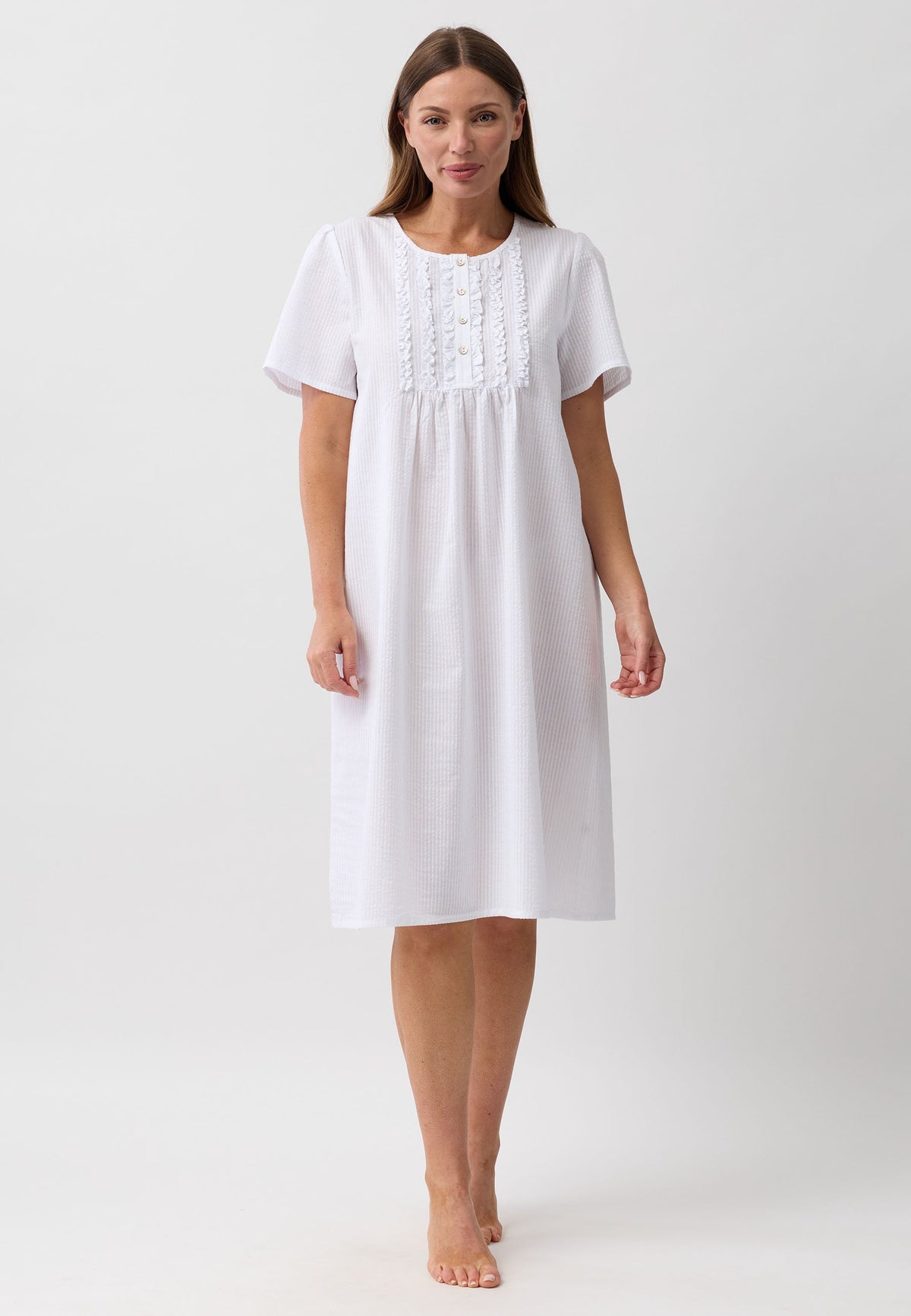 WHITE NIGHTIE WHITE - SK707W6