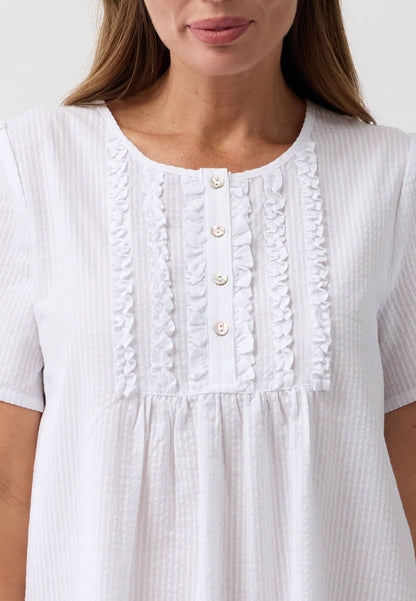 WHITE NIGHTIE WHITE - SK707W6
