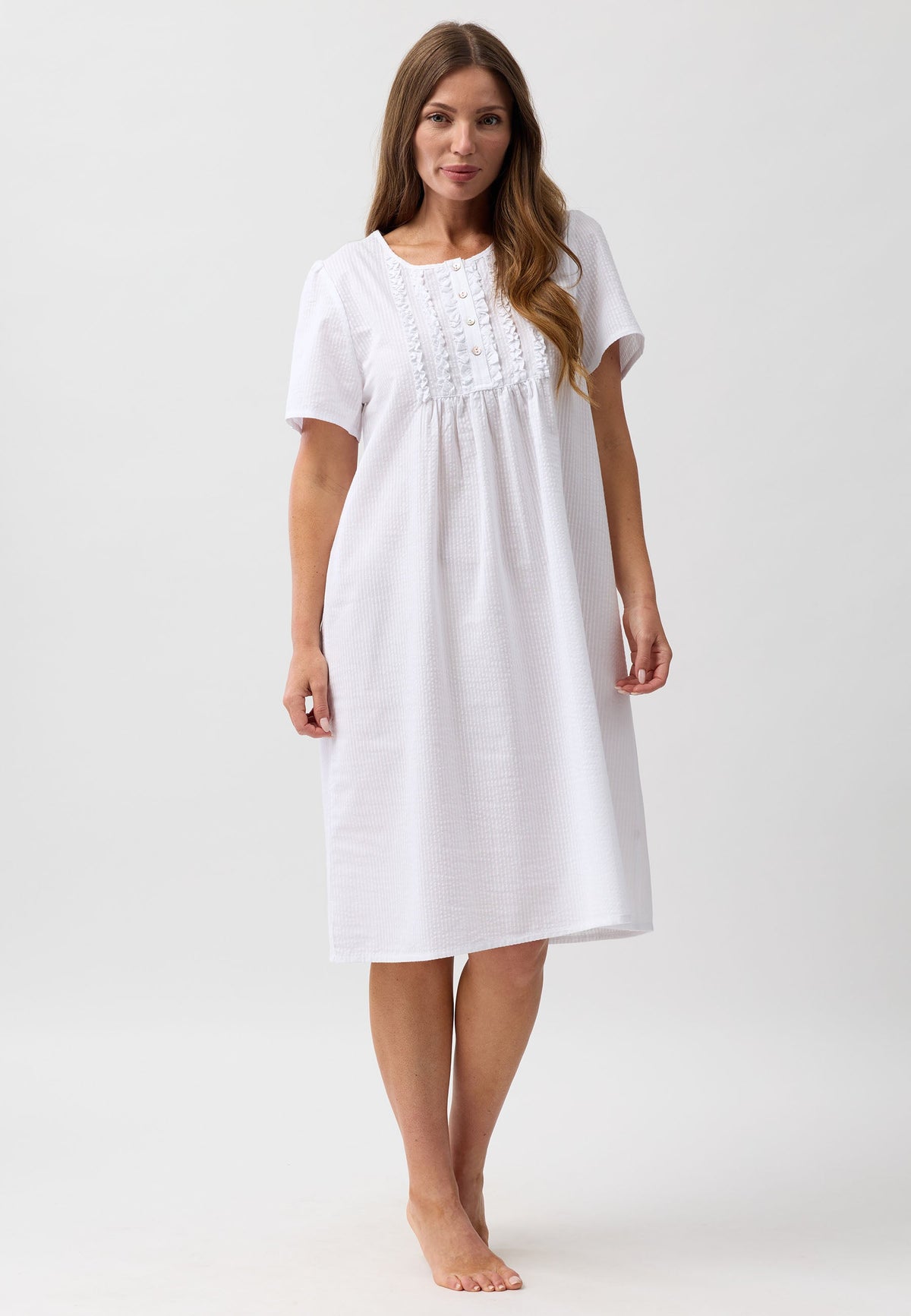 WHITE NIGHTIE WHITE - SK707W6
