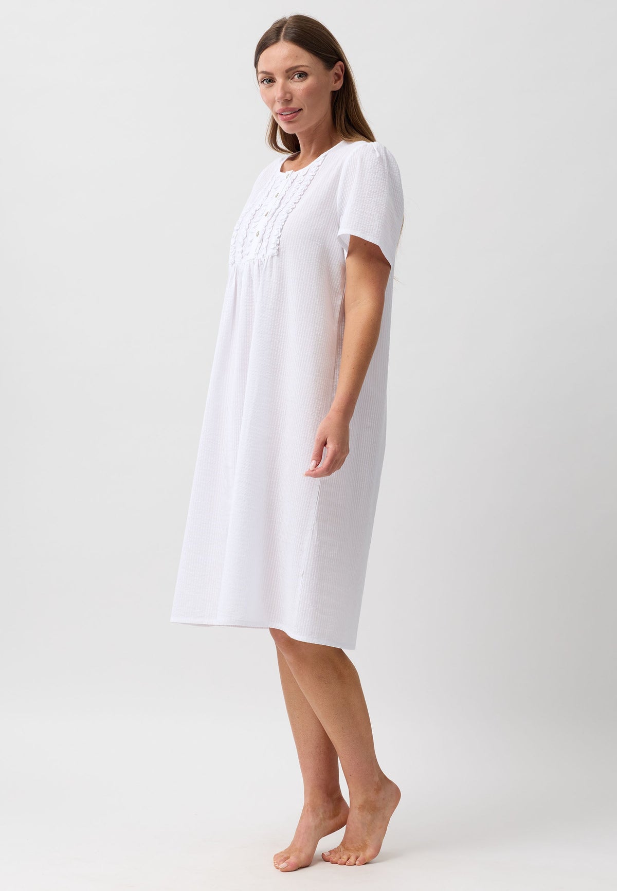 WHITE NIGHTIE WHITE - SK707W6