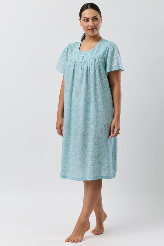 FOLIAGE NIGHTIE JADE - SK709F5