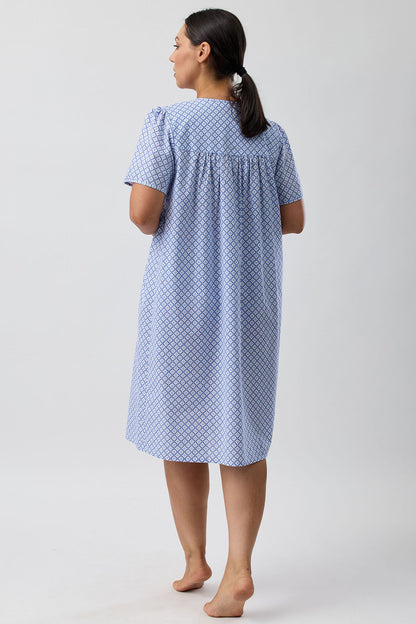 GEO NIGHTIE DENIM - SK713G5