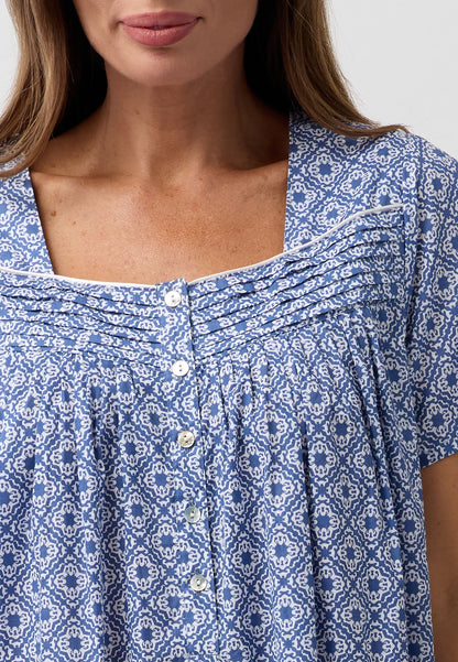 MOROCCO NIGHTIE NAVY - SK714M6