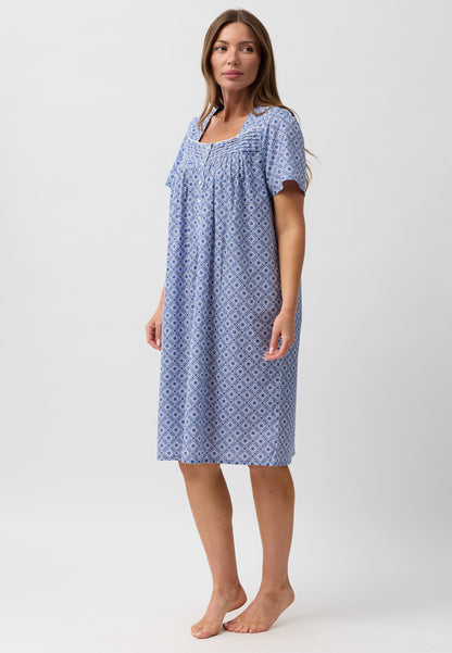 MOROCCO NIGHTIE NAVY - SK714M6