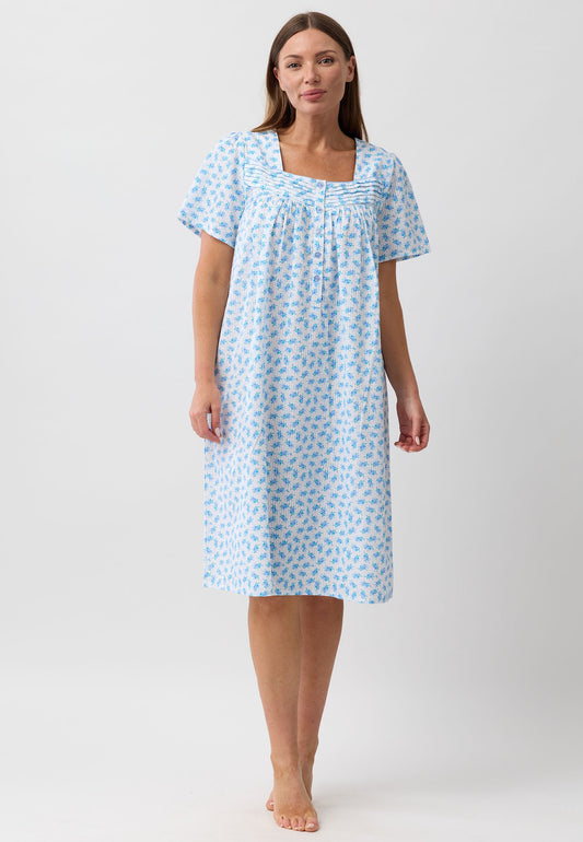 ROSEBUD NIGHTIE BLUE - SK714R6